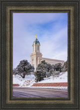 Cedar City Temple - Snowy Morning by Scott Jarvie