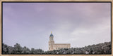 Cedar City Temple - Above the Trees Panorama by Scott Jarvie