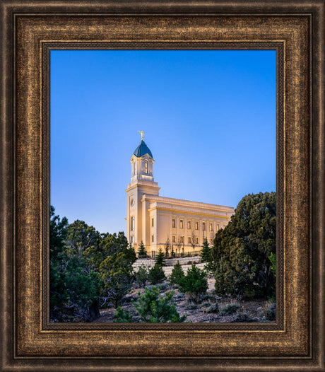 Cedar City Temple - Above the Cedars by Scott Jarvie