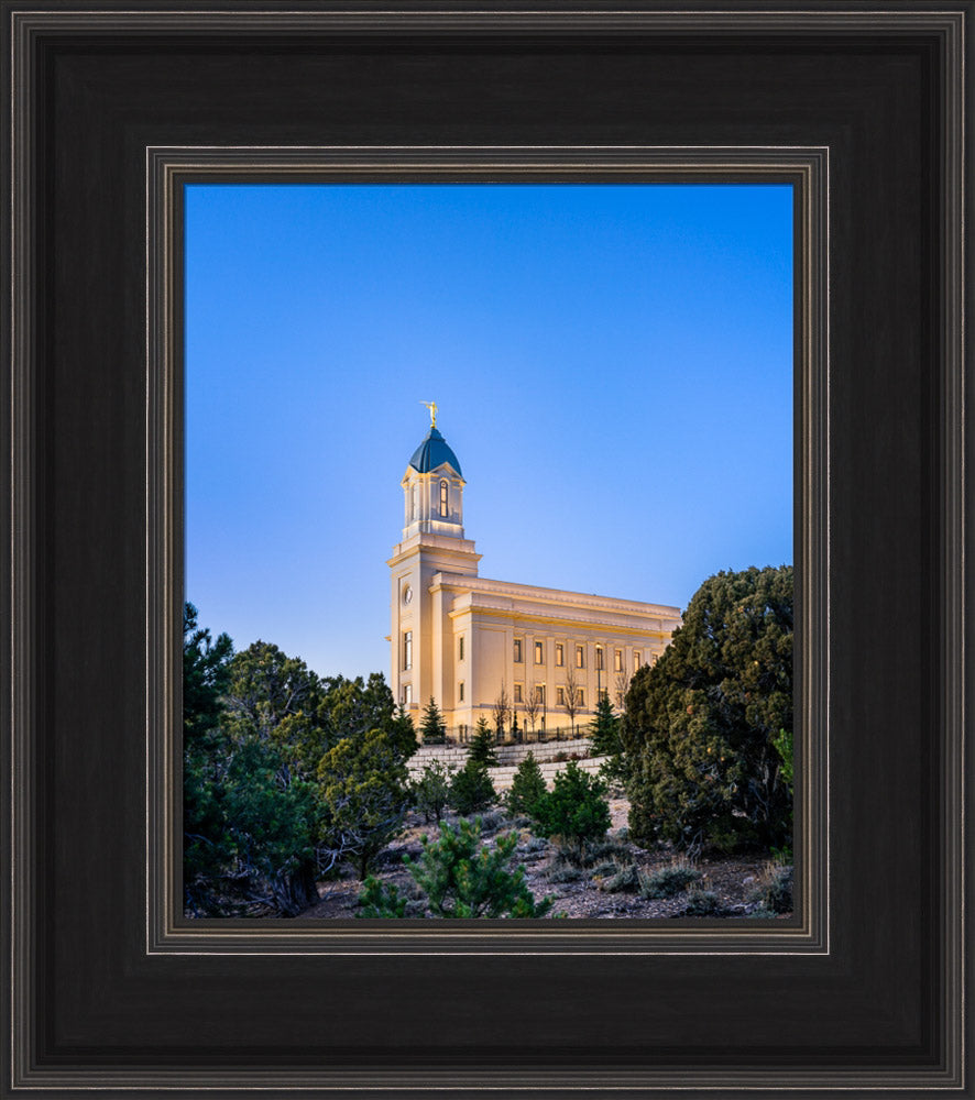 Cedar City Temple - Above the Cedars by Scott Jarvie