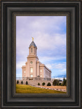 Cedar City Temple - From the Front by Scott Jarvie